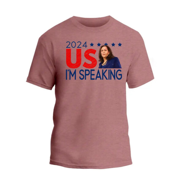 2024 USA (Harris) I'm Speaking Unisex T-Shirt