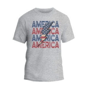 America Lightning Unisex T-Shirt