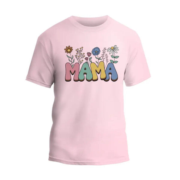 Colorful Flowers Mama Unisex T-Shirt