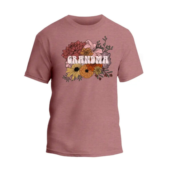 Pastel Flowers Grandma Unisex T-Shirt