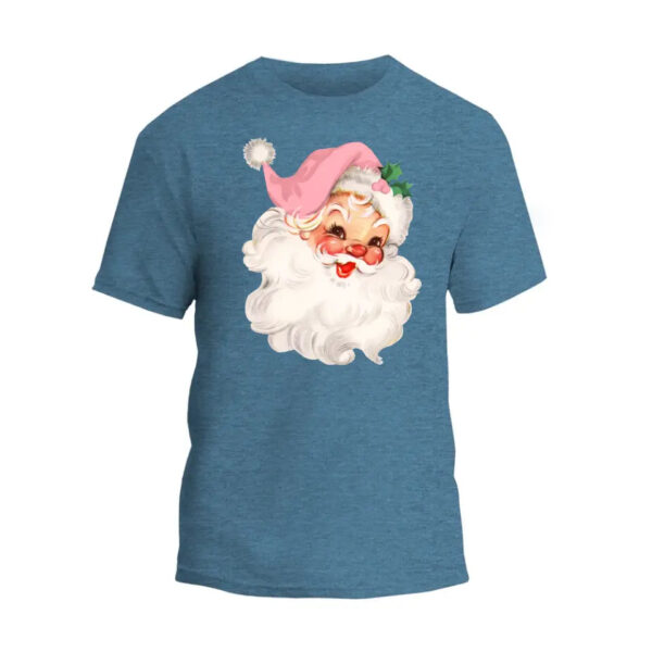 Pink Hat Santa Unisex T-Shirt