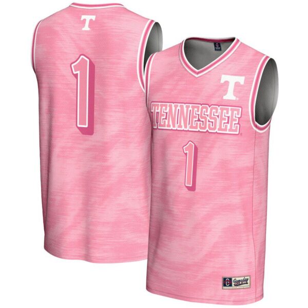 #1 Tennessee Volunteers GameDay Greats Unisex Lightweight Basketball Fashion Jersey - Pink