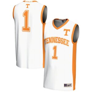 #1 Tennessee Volunteers GameDay Greats Unisex Lightweight Basketball Jersey - White