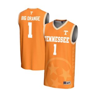 #1 Tennessee Volunteers GameDay Greats Unisex Lightweight Icon Print Basketball Jersey - Tennessee Orange