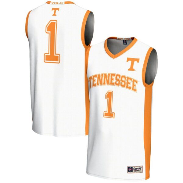 #1 Tennessee Volunteers GameDay Greats Youth Lightweight Basketball Jersey - White