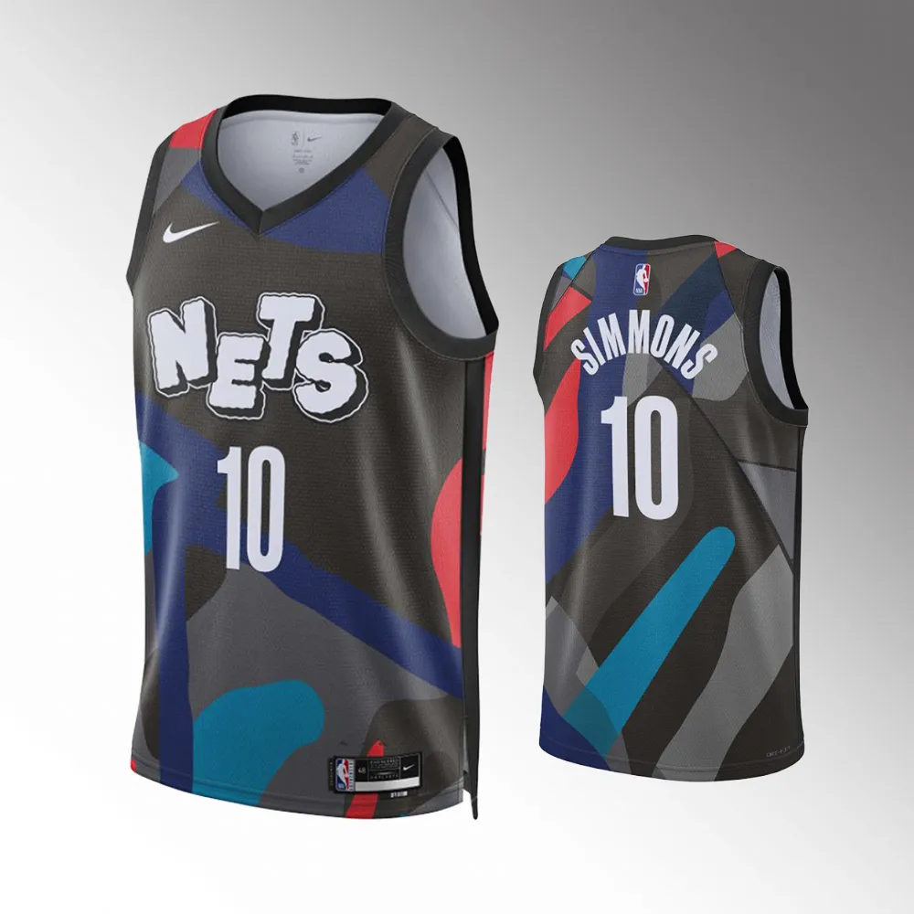 #10 Ben Simmons Brooklyn Nets 2023-24 City Edition Swingman Black Jersey