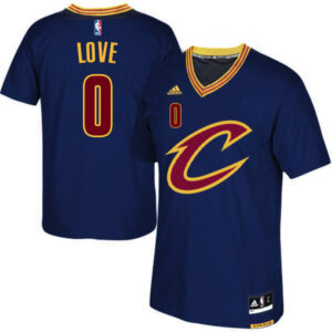 2015-16 New Season Cleveland Cavaliers #0 Kevin Love Short Sleeves Jersey