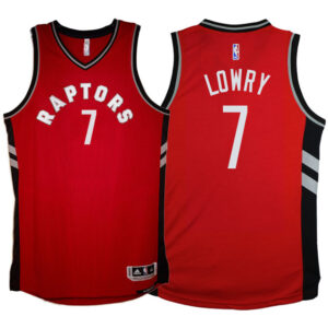 2015 Toronto Raptors #7 Kyle Lowry new Swingman Away Red Jersey