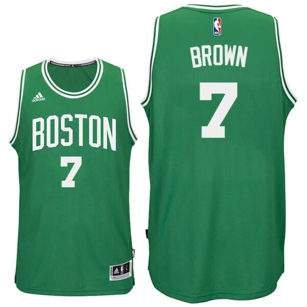 2016 Draft Pick Boston Celtics #7 Jaylen Brown Road Green Swingman Jersey