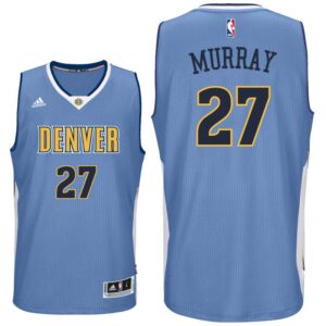 2016 Draft Pick Denver Nuggets #27 Jamal Murray Road Blue Swingman Jersey