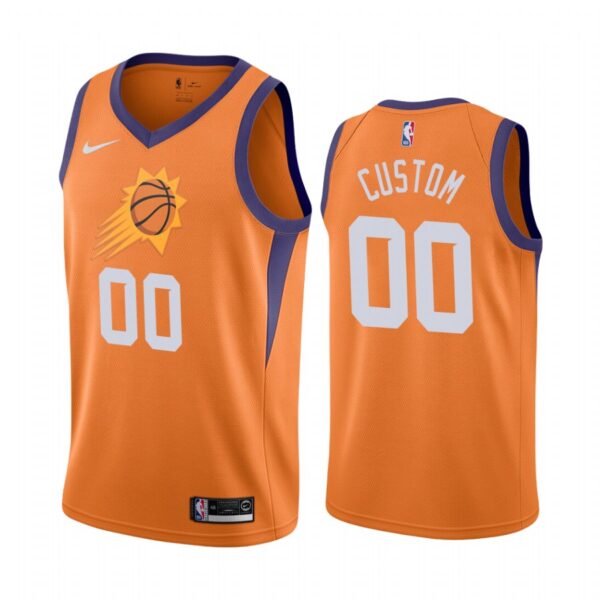 2019-20 Phoenix Suns Custom Orange Statement Jersey