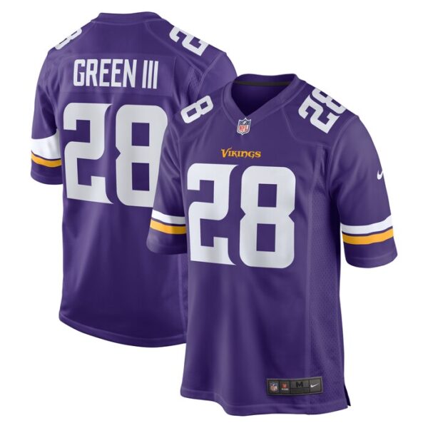 A.J. Green III Minnesota Vikings Team Game Jersey - Purple