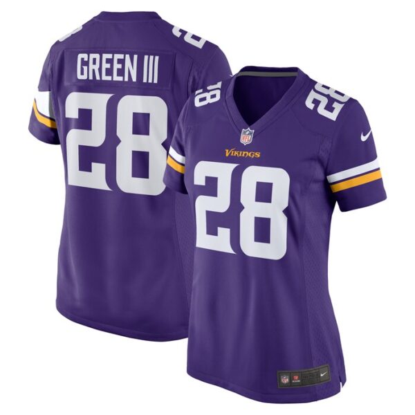 A.J. Green III Minnesota Vikings Women Team Game Jersey - Purple