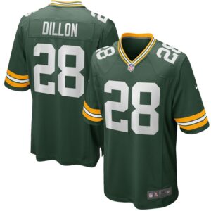 AJ Dillon Green Bay Packers Team Game Jersey - Green