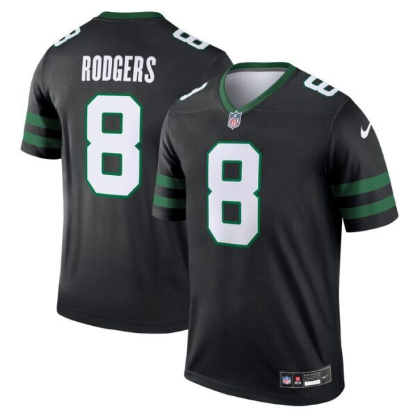 Aaron Rodgers New York Jets Alternate Legend Jersey - Legacy Black