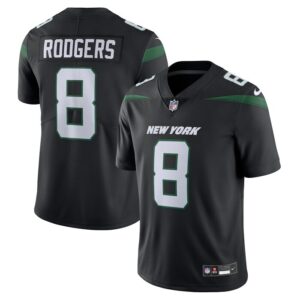 Aaron Rodgers New York Jets Vapor Untouchable Limited Jersey - Black