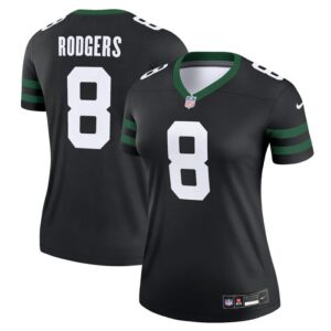 Aaron Rodgers New York Jets Women Alternate Legend Jersey - Legacy Black