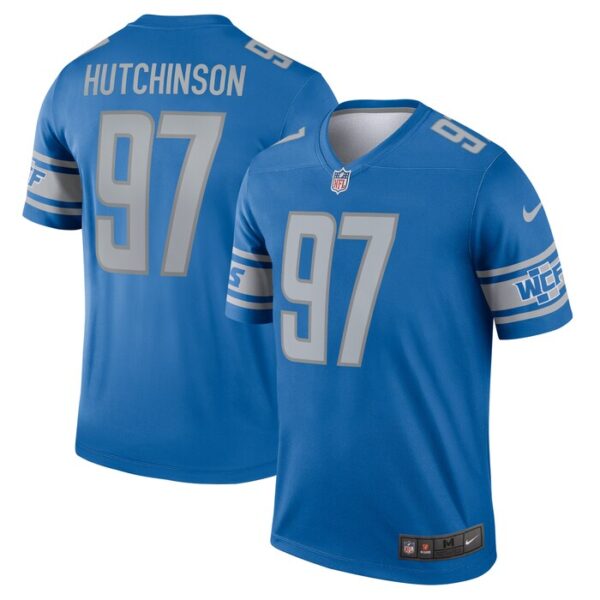 Aidan Hutchinson Detroit Lions Legend Jersey - Blue