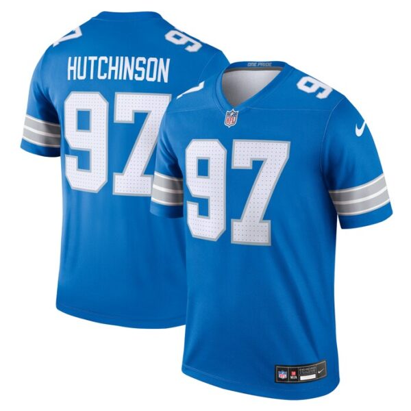 Aidan Hutchinson Detroit Lions Legend Jersey - Blue