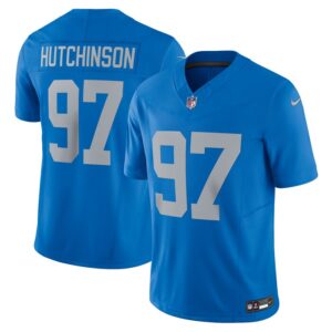 Aidan Hutchinson Detroit Lions Vapor F.U.S.E. Alternate Limited Jersey - Blue