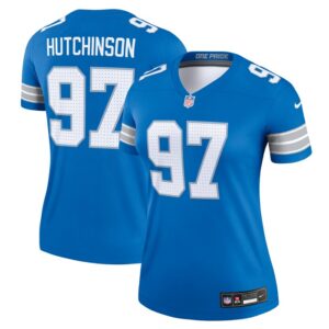 Aidan Hutchinson Detroit Lions Women Legend Jersey - Blue