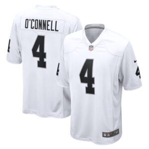 Aidan O'Connell Las Vegas Raiders Game Jersey - White