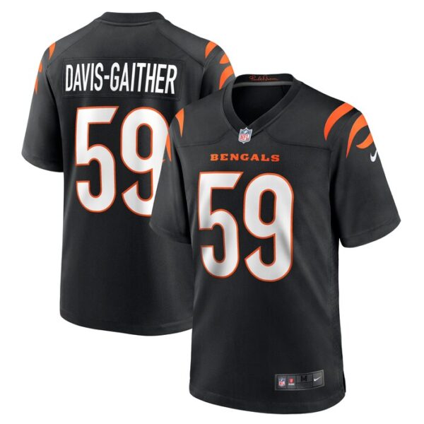 Akeem Davis-Gaither Cincinnati Bengals Game Player Jersey - Black