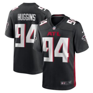 Albert Huggins Atlanta Falcons Team Game Jersey - Black