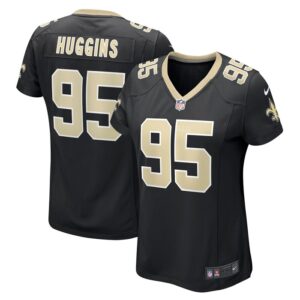 Albert Huggins New Orleans Saints Women Player Game Jersey - Black