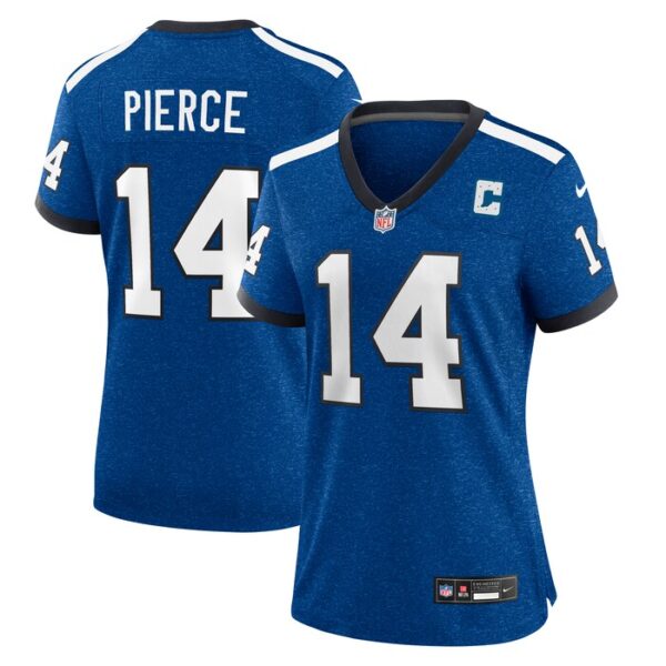 Alec Pierce Indianapolis Colts Women Indiana Nights Alternate Game Jersey - Royal