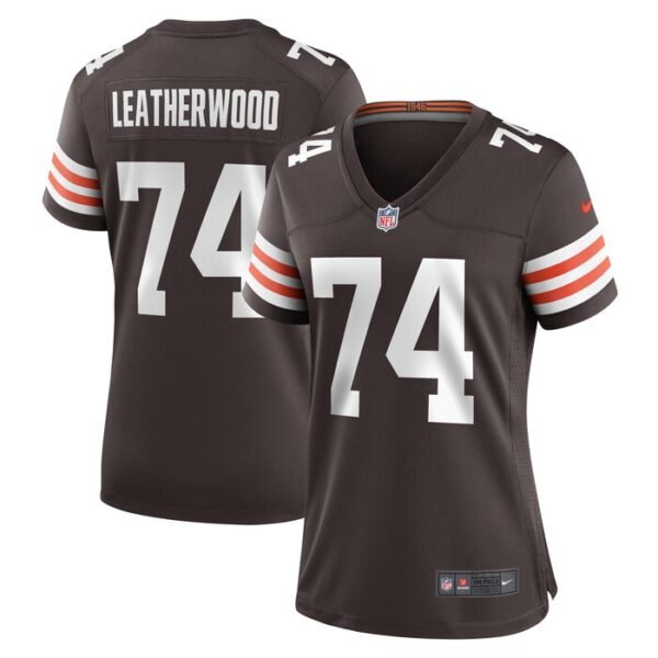 Alex Leatherwood Cleveland Browns Women Team Game Jersey - Brown