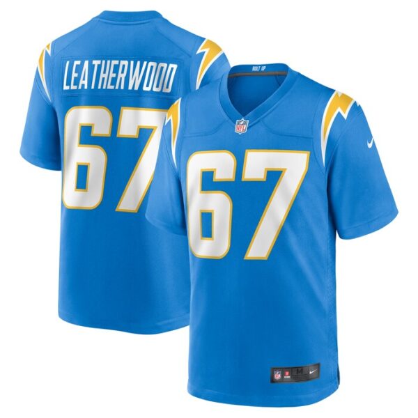 Alex Leatherwood Los Angeles Chargers Team Game Jersey - Powder Blue