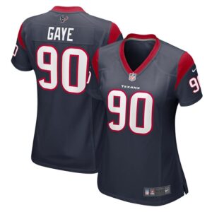 Ali Gaye Houston Texans Women Team Game Jersey - Navy