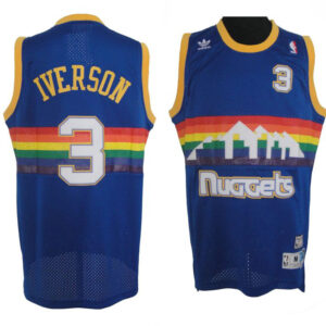 Allen Iverson Denver Nuggets #3 Soul Swingman Road Jersey