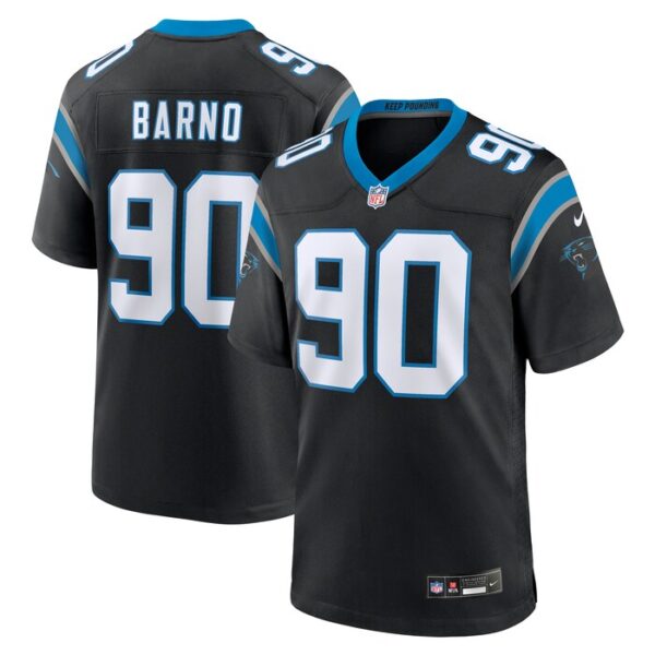 Amare Barno Carolina Panthers Team Game Jersey - Black