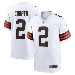 Amari Cooper Cleveland Browns Game Jersey - White