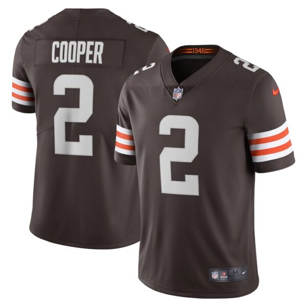 Amari Cooper Cleveland Browns Men's Vapor Limited Jersey - Brown