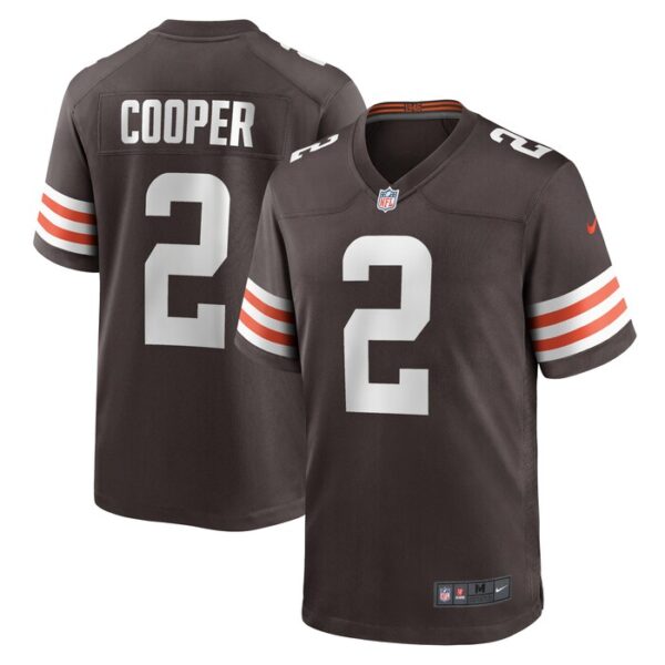 Amari Cooper Cleveland Browns Player Game Jersey - Brown