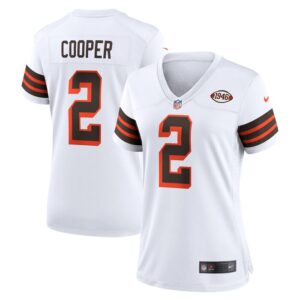 Amari Cooper Cleveland Browns Women Alternate Game Jersey - White