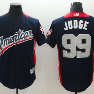 American League #99 Aaron Judge Navy 2018 MLB All-Star Game Home Run Derby Jersey