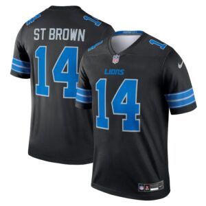 Amon-Ra St. Brown Detroit Lions Legend Jersey - Black