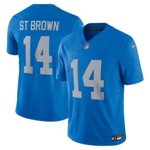 Amon-Ra St. Brown Detroit Lions Vapor F.U.S.E. Alternate Limited Jersey - Blue