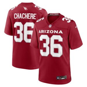 Andre Chachere Arizona Cardinals Team Game Jersey - Cardinal