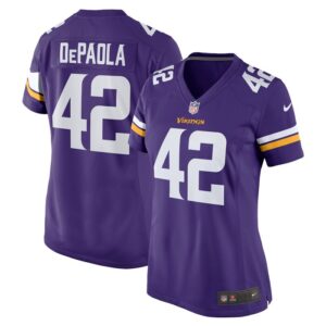 Andrew DePaola Minnesota Vikings Women Game Jersey - Purple