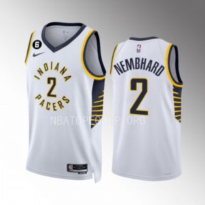 Andrew Nembhard Indiana Pacers White Association Edition 2022-23 Unisex Jersey Swingman