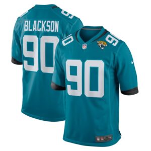 Angelo Blackson Jacksonville Jaguars Team Game Jersey - Teal