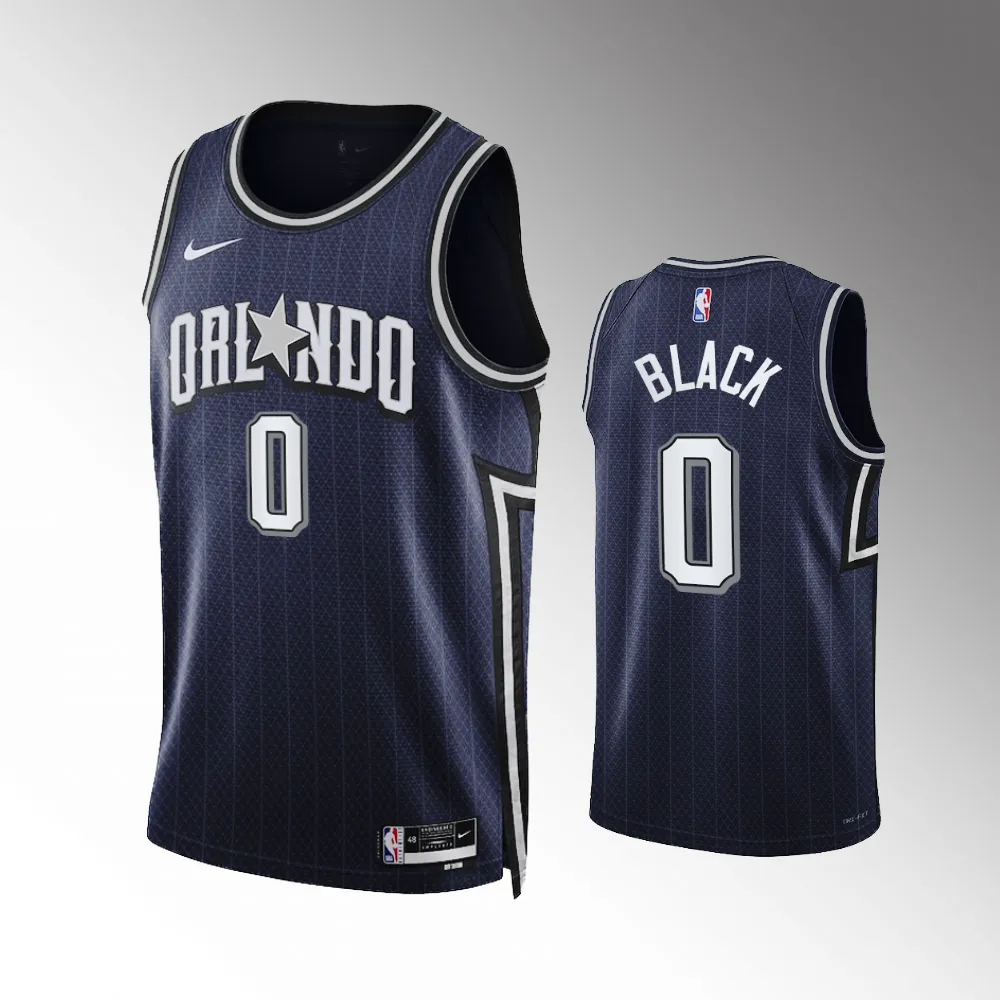 Anthony Black #0 Swingman Orlando Magic 2023-24 City Edition Jersey - Navy