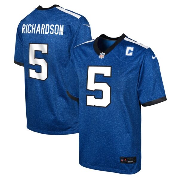 Anthony Richardson Indianapolis Colts Youth Game Jersey - Royal