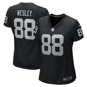 Antoine Wesley Las Vegas Raiders Women Team Game Jersey - Black