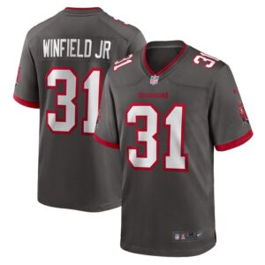 Antoine Winfield Jr. Tampa Bay Buccaneers Game Jersey - Pewter